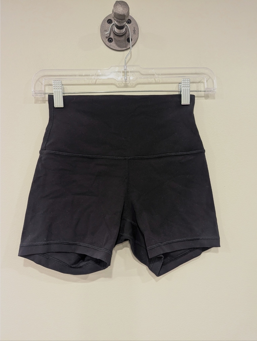 Lululemon Align High Rise Black Shorts 4" Inseam Size 4